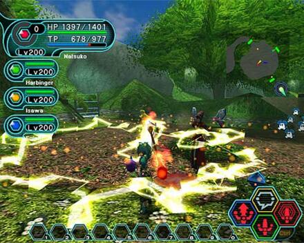 Phantasy Star Online Blue Burst MMORPG